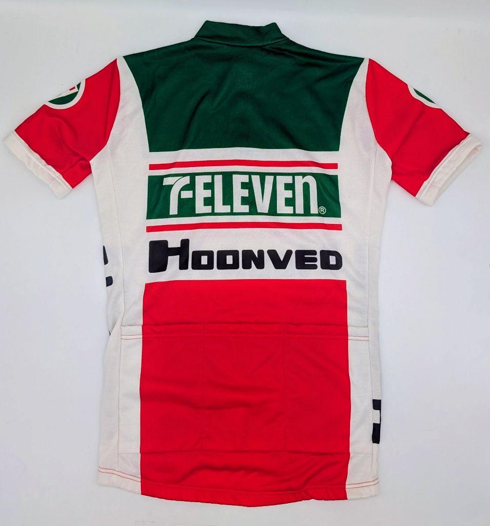 希少イタリア製 HOONVED セブンイレブン サイクルジャージ