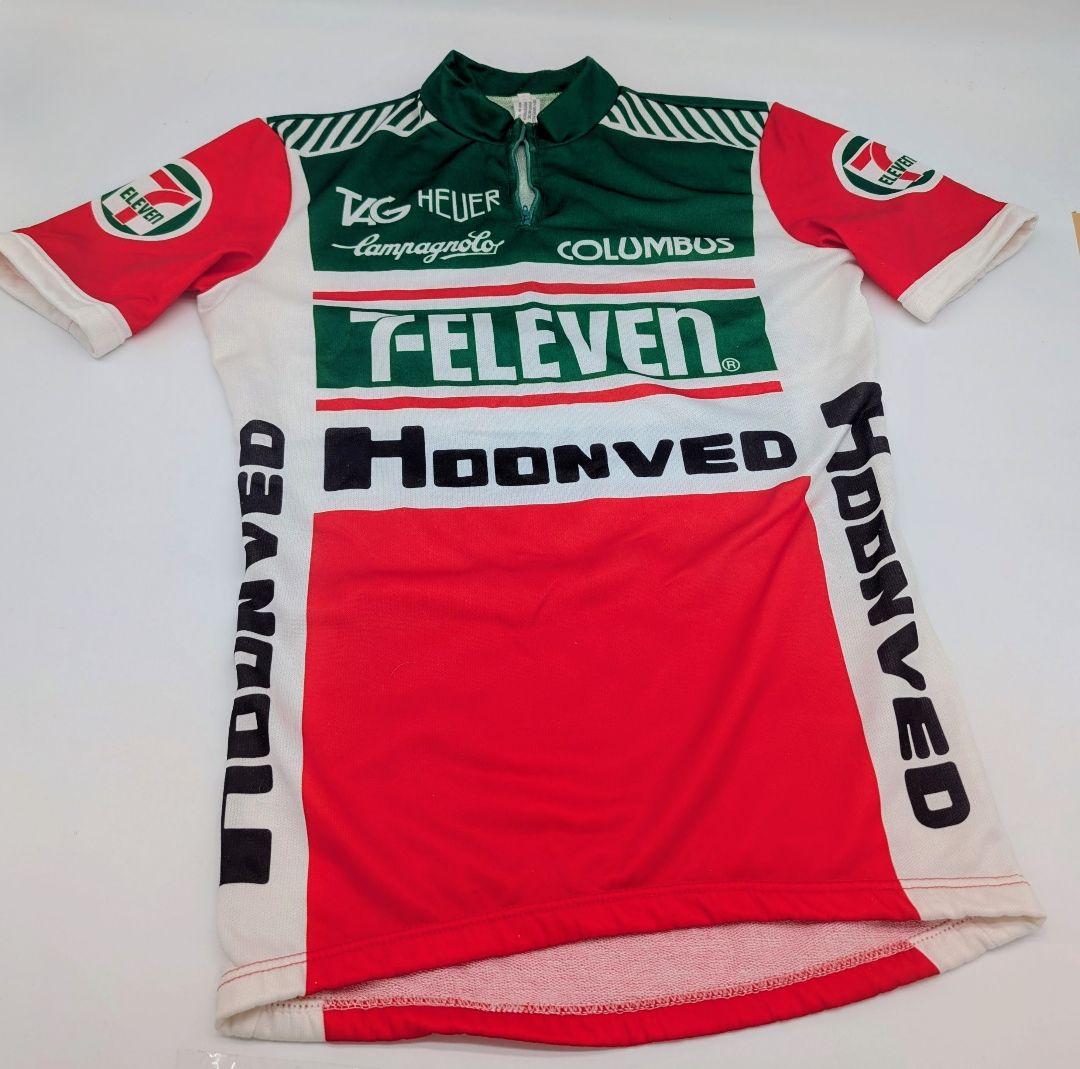 希少イタリア製 HOONVED セブンイレブン サイクルジャージ