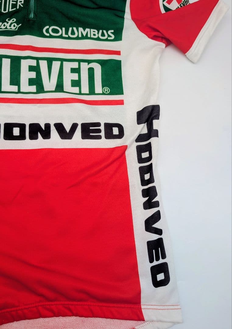 希少イタリア製 HOONVED セブンイレブン サイクルジャージ