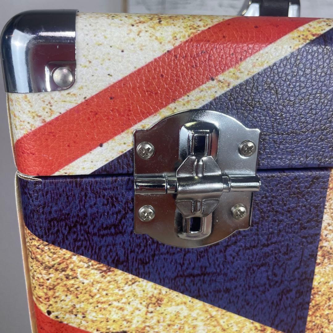 LP&NO1 レコード収納キャリーケース バッグ ユニオンジャック - メルカリ