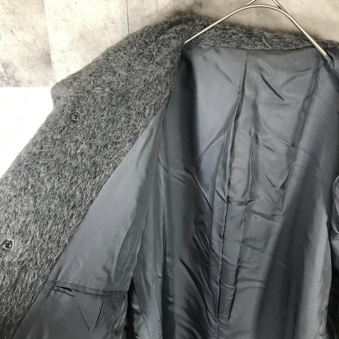 PATRICK COX wannabe ロングコート アルパカ ウール 混合生地