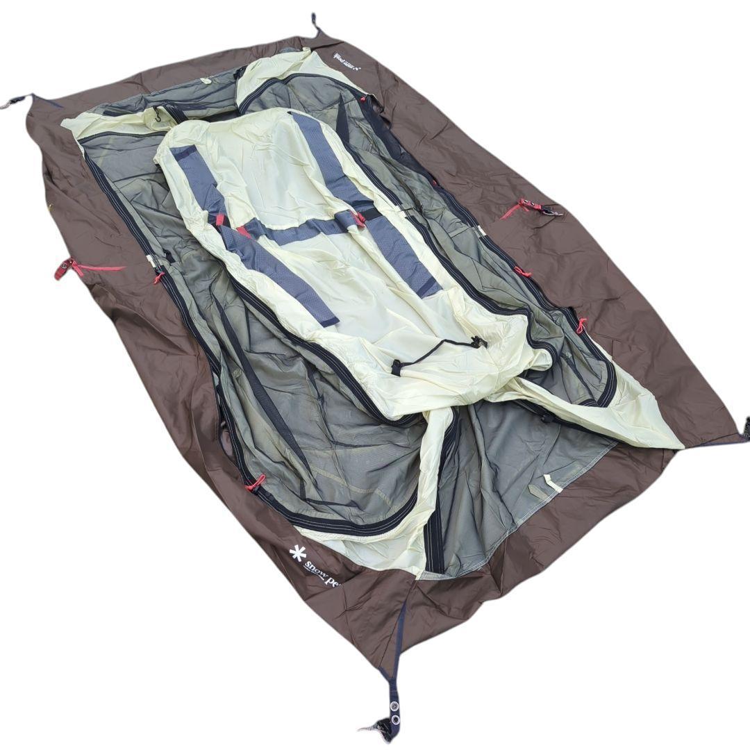 【美品】Peak ランドブリーズプロ1+インナーマット+グランドシート