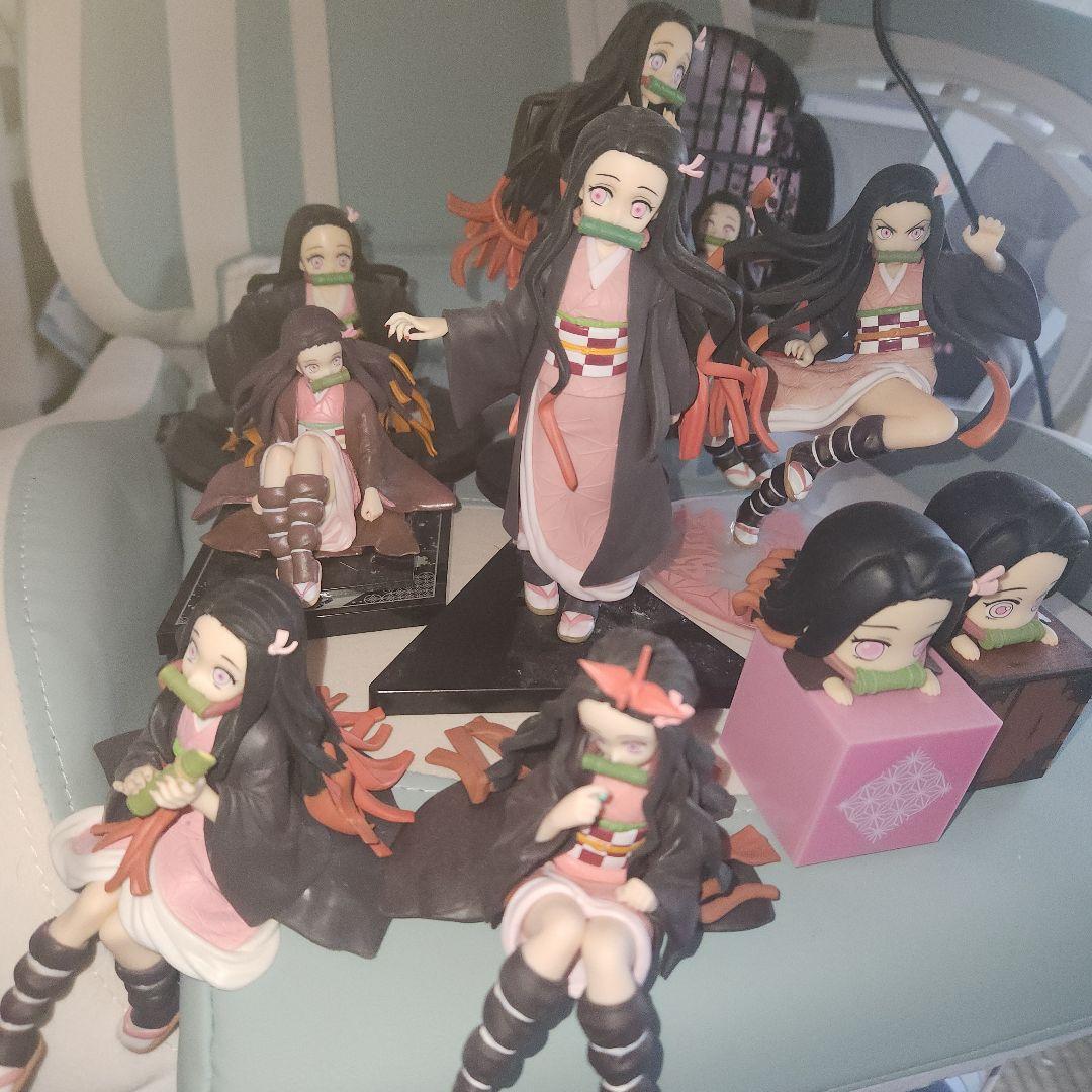 鬼滅の刃 禰豆子 フィギュア 一番くじ プライズ まとめ売り 9点セット