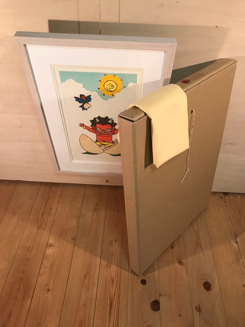 瀧下和之　「夏まっしぐら」　銅版画　直筆サイン・エディション・作品証明シール有り