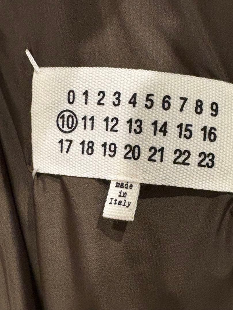 メゾンマルジェラ　RECYCLED INSULATION コットンコート　48