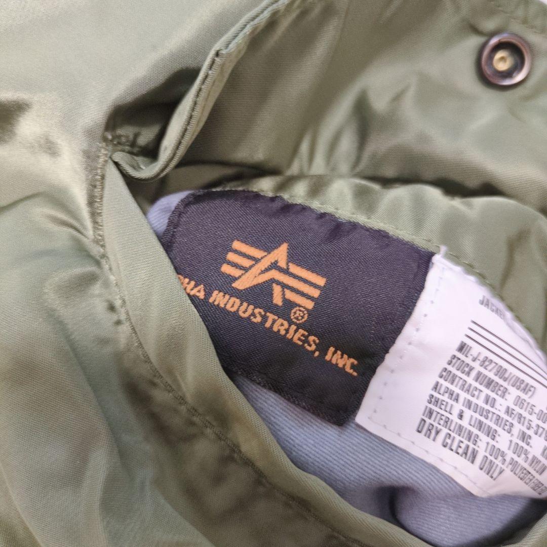 アルファインダストリーズ MA-1 フライトジャケット カーキ リバーシブル M
