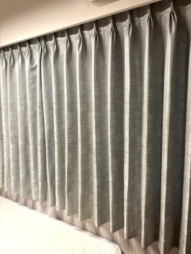 【ほぼ未使用】【極美品】サンゲツ 遮光カーテン レース付き