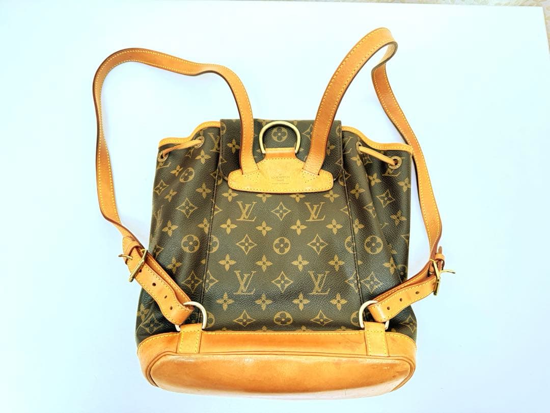 Louis Vuitton ダークブラウン　モノグラムリュック