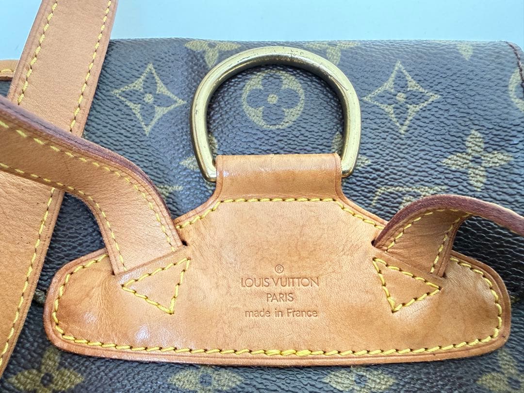 Louis Vuitton ダークブラウン　モノグラムリュック