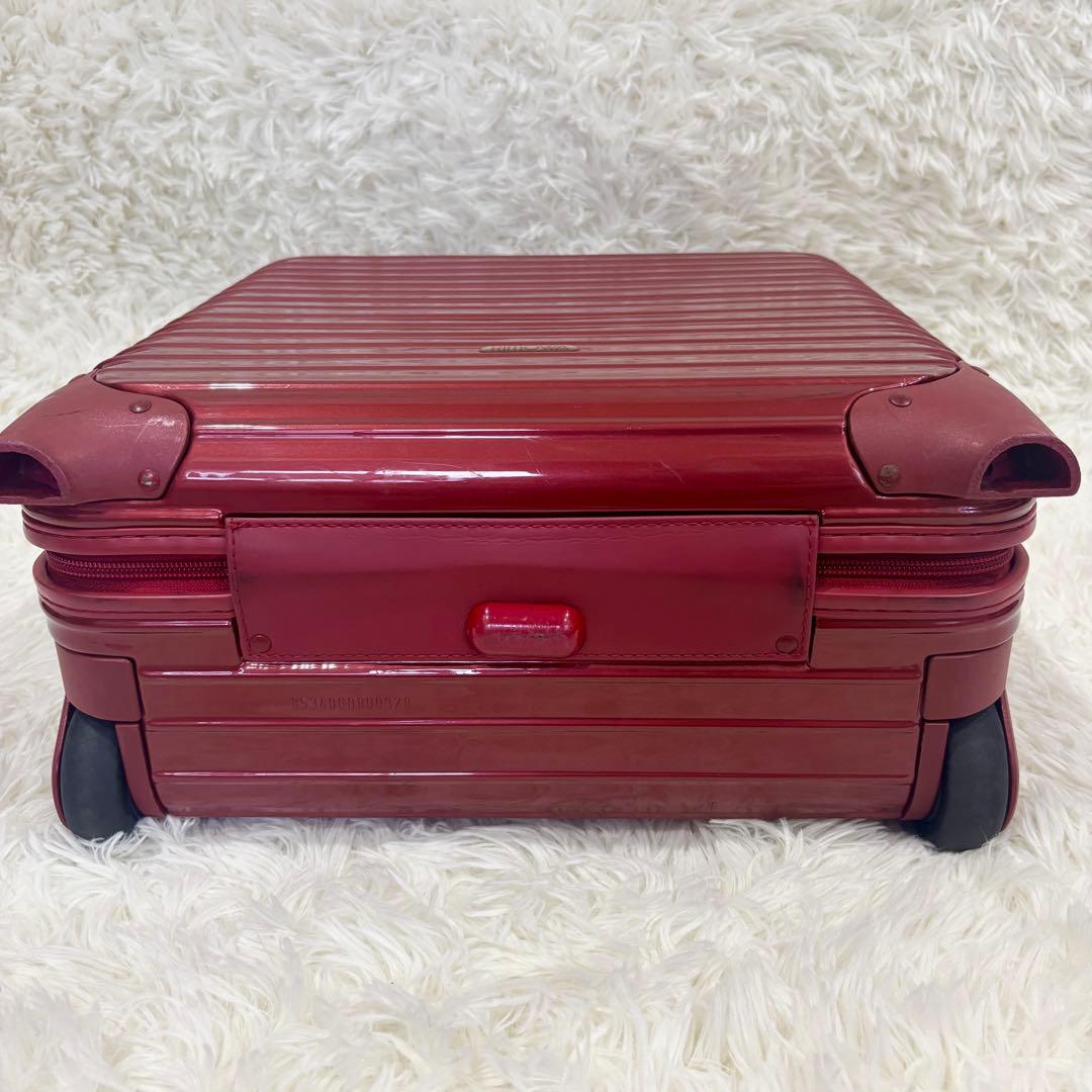 リモワ サルサデラックス キャリーケース 25L 2輪 機内持ち込み可 レッド