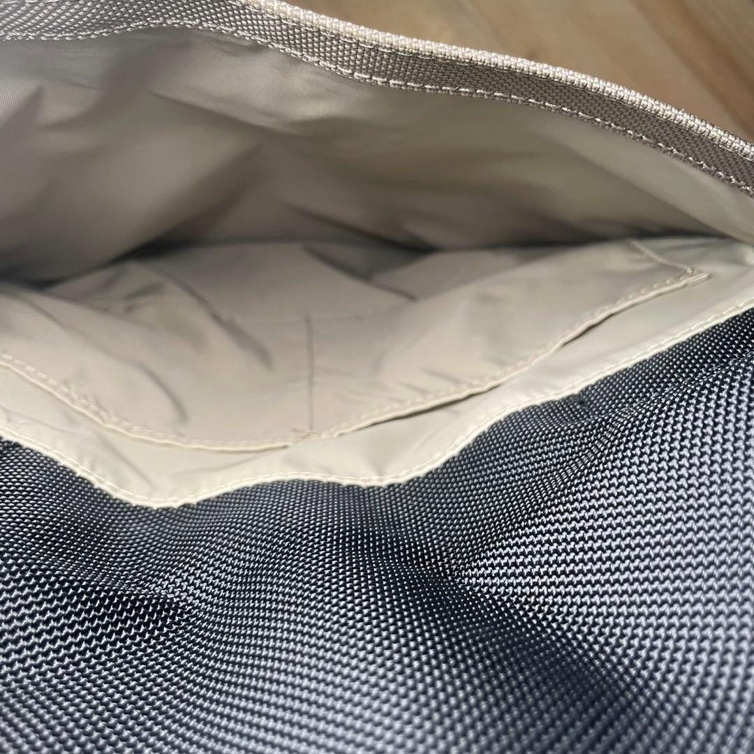 2WAYトートバッグ・リュック 黒×グレージュ