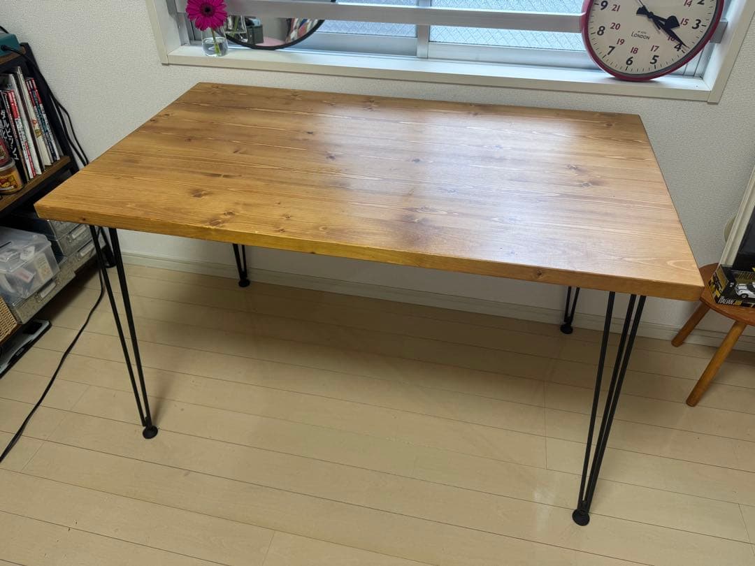 るるさん専用✴︎[幅120] LOWYA 天然木ダイニングテーブル