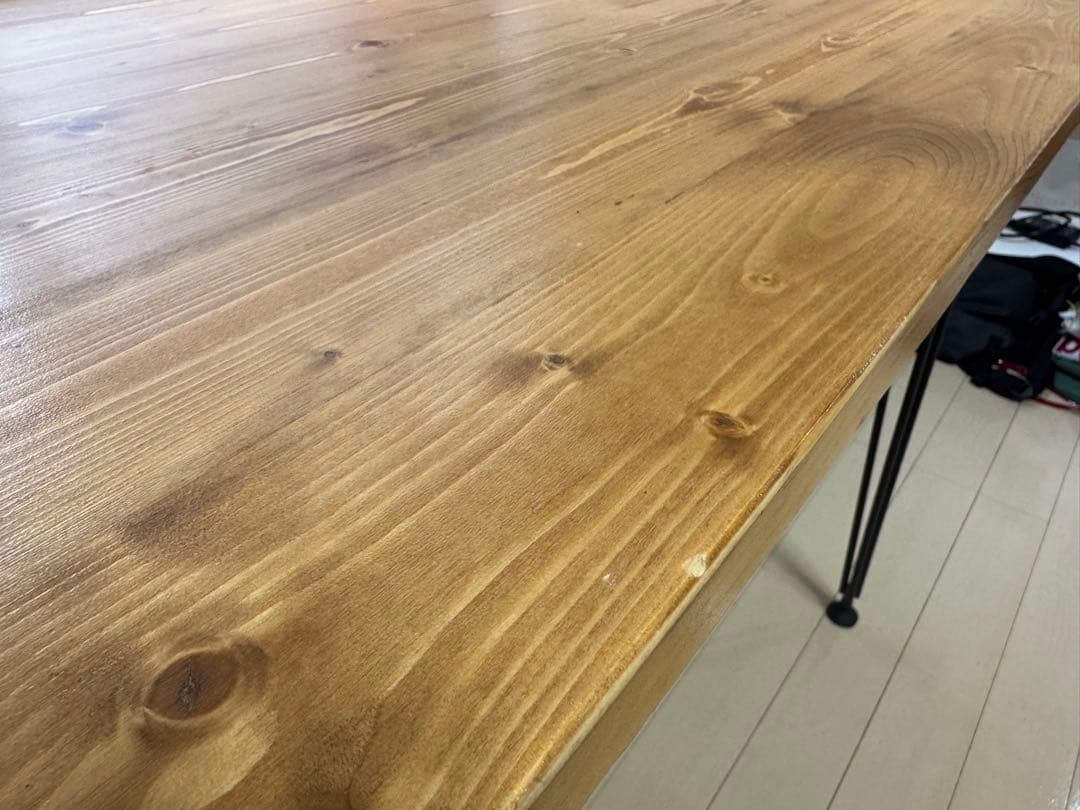 るるさん専用✴︎[幅120] LOWYA 天然木ダイニングテーブル