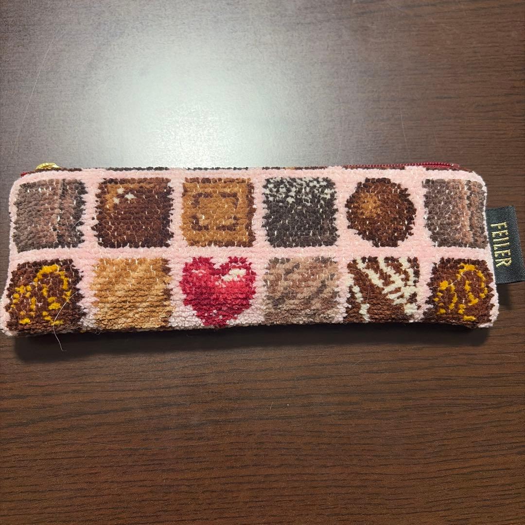 web限定 完売 FEILER コフレドゥショコラ ペンケース ペールピンク