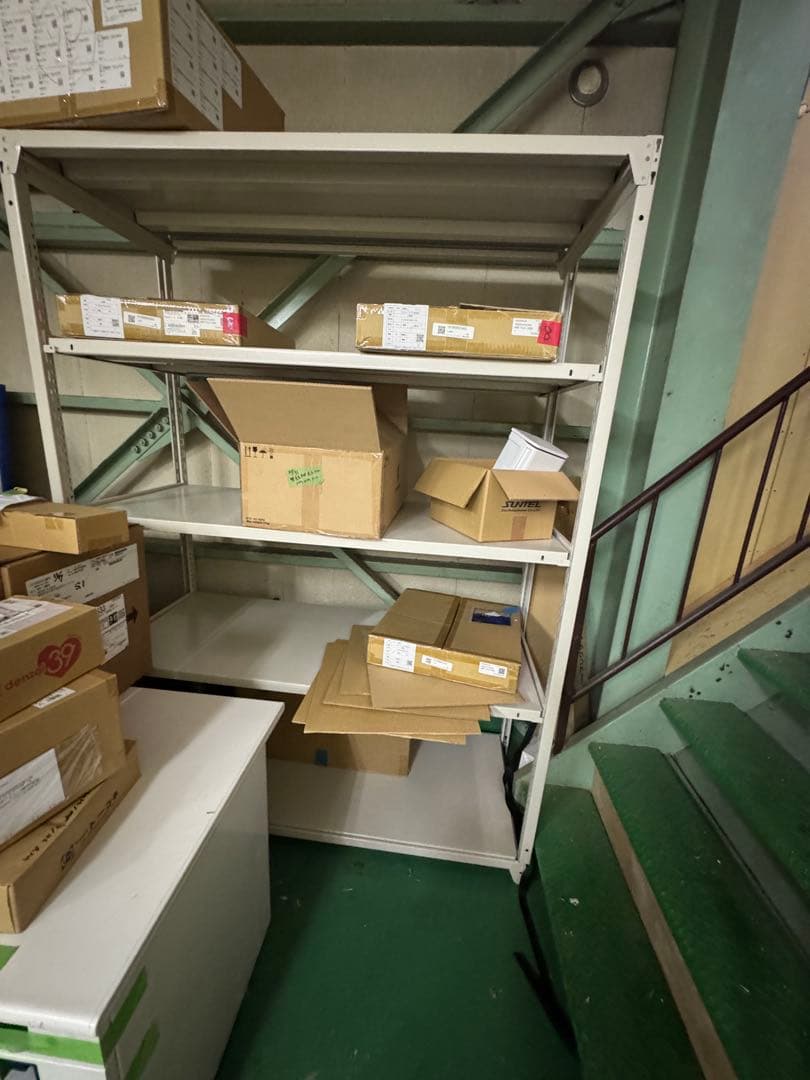 大量　スチールラック　業務用