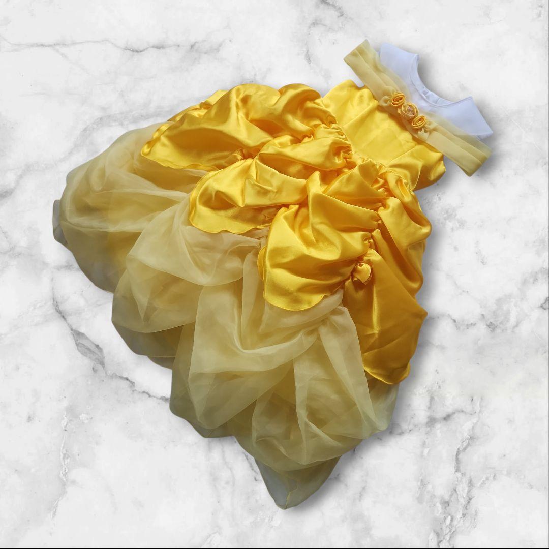 ☆ビビディバビディブティック 美女と野獣 ベル ドレス 110 - メルカリ