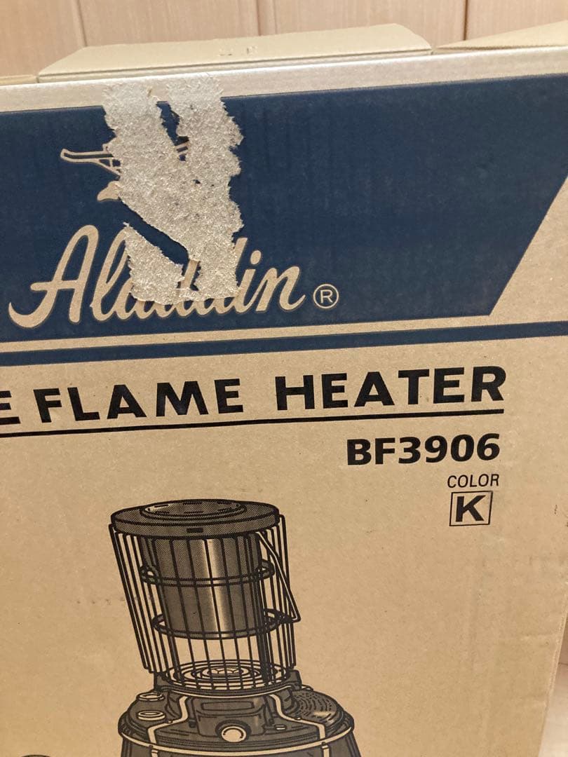 Aladdin ブルーフレームヒーター BF3906 ブラック