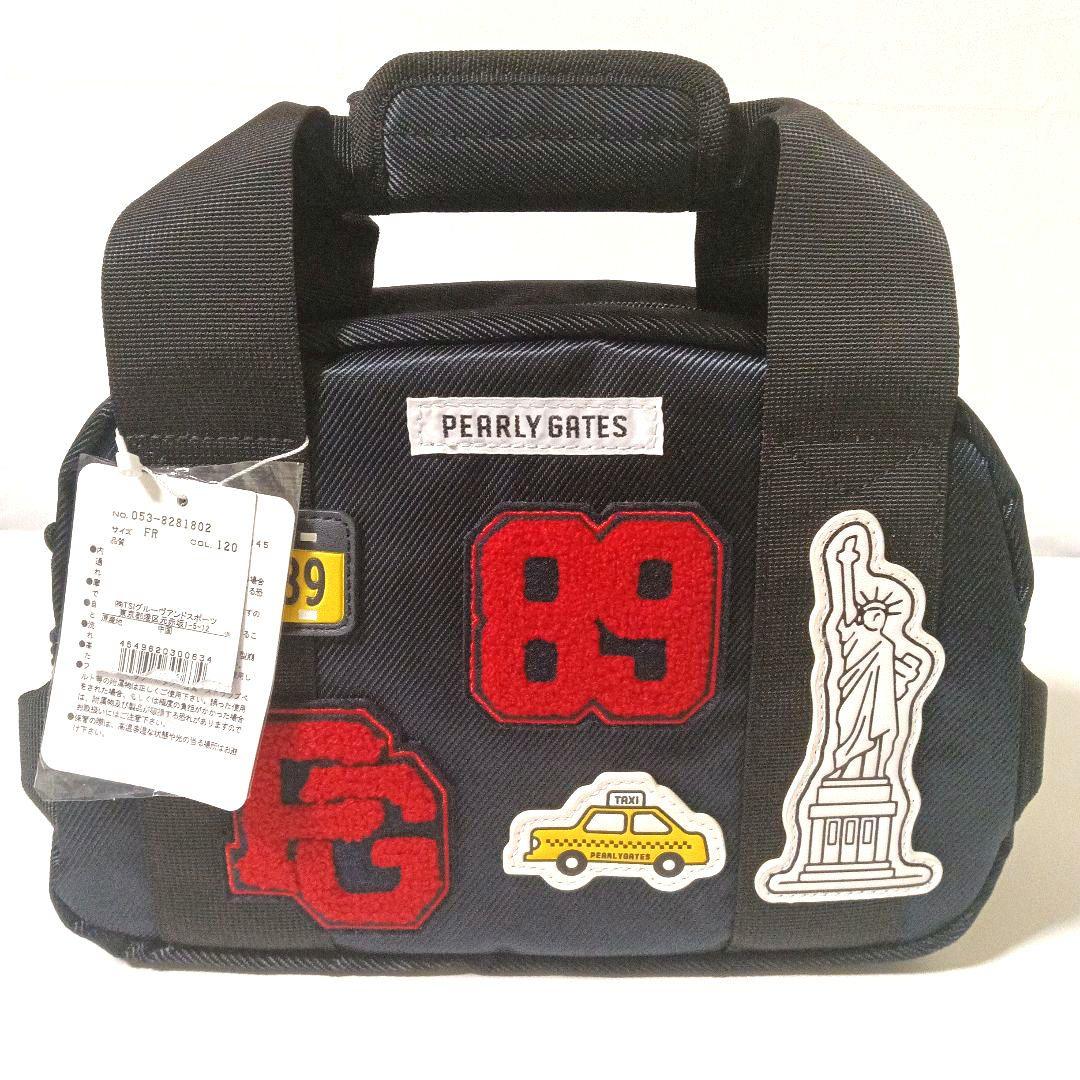 専用 未使用 パーリーゲイツ カートバッグ 2点セット ニューヨーク 自由の女神
