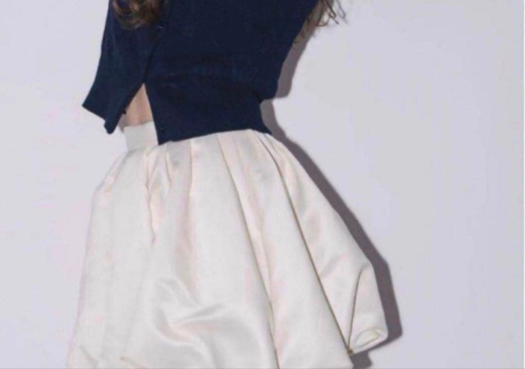 the toe venice balloon skirt ホワイト thetoe - メルカリ