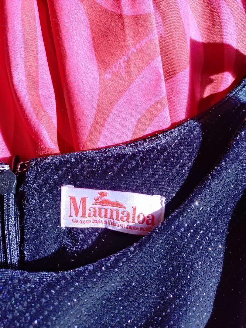 Maunaloa マウナロア　フラダンス用ドレス　数回着用　美品