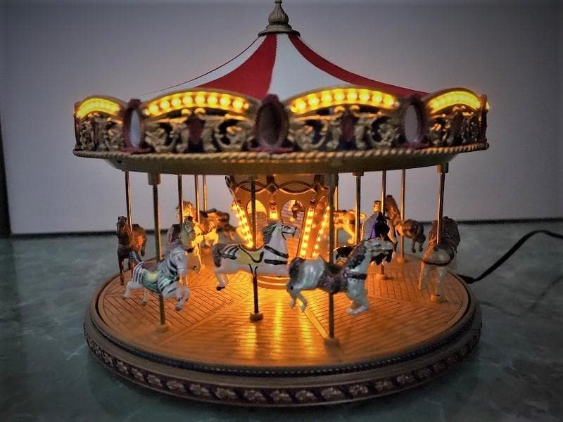 ミスタークリスマス ゴールドラベル メリーゴーランドオルゴール