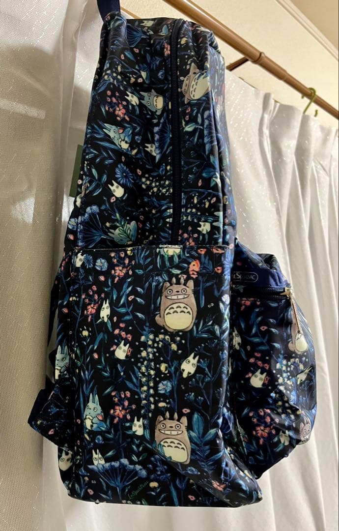 【未使用品】トトロ ボタニカル柄 リュックサック LeSportsac