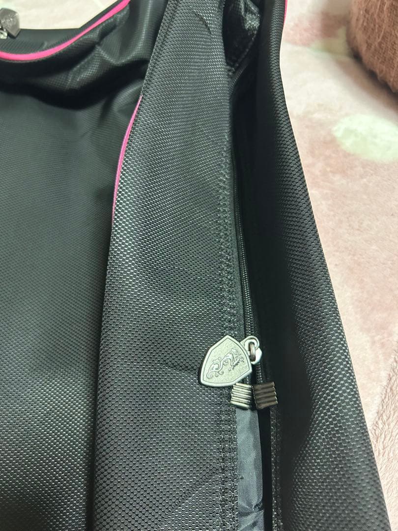 DANCE WITH DRAGON ゴルフバッグ 黒/ピンク