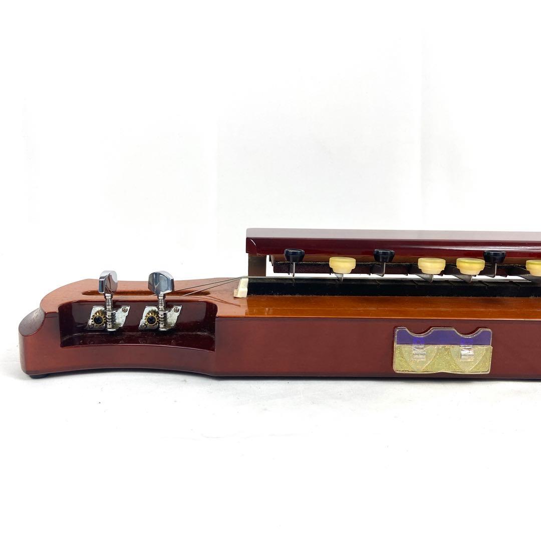 大正琴 琴伝流 テナー かえで ピック レトロ 楽器 ハードケース付