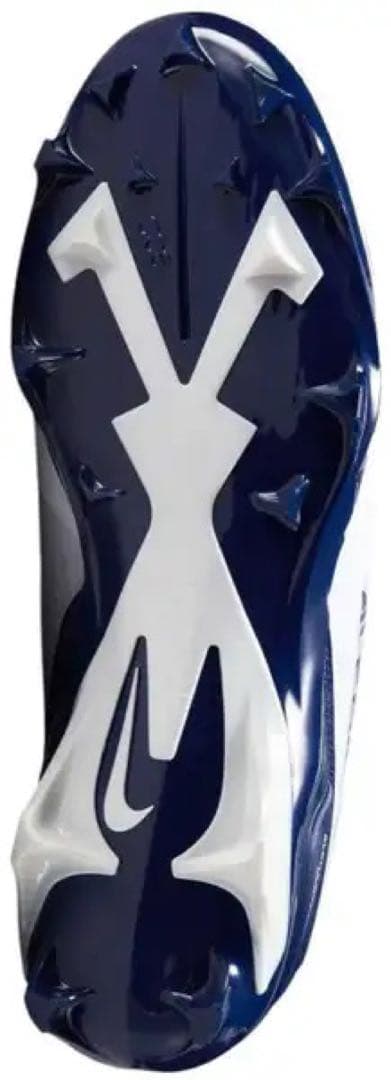 ナイキ 26.5 アルファメナス プロ アメフト スパイク シューズ 靴 白 紺