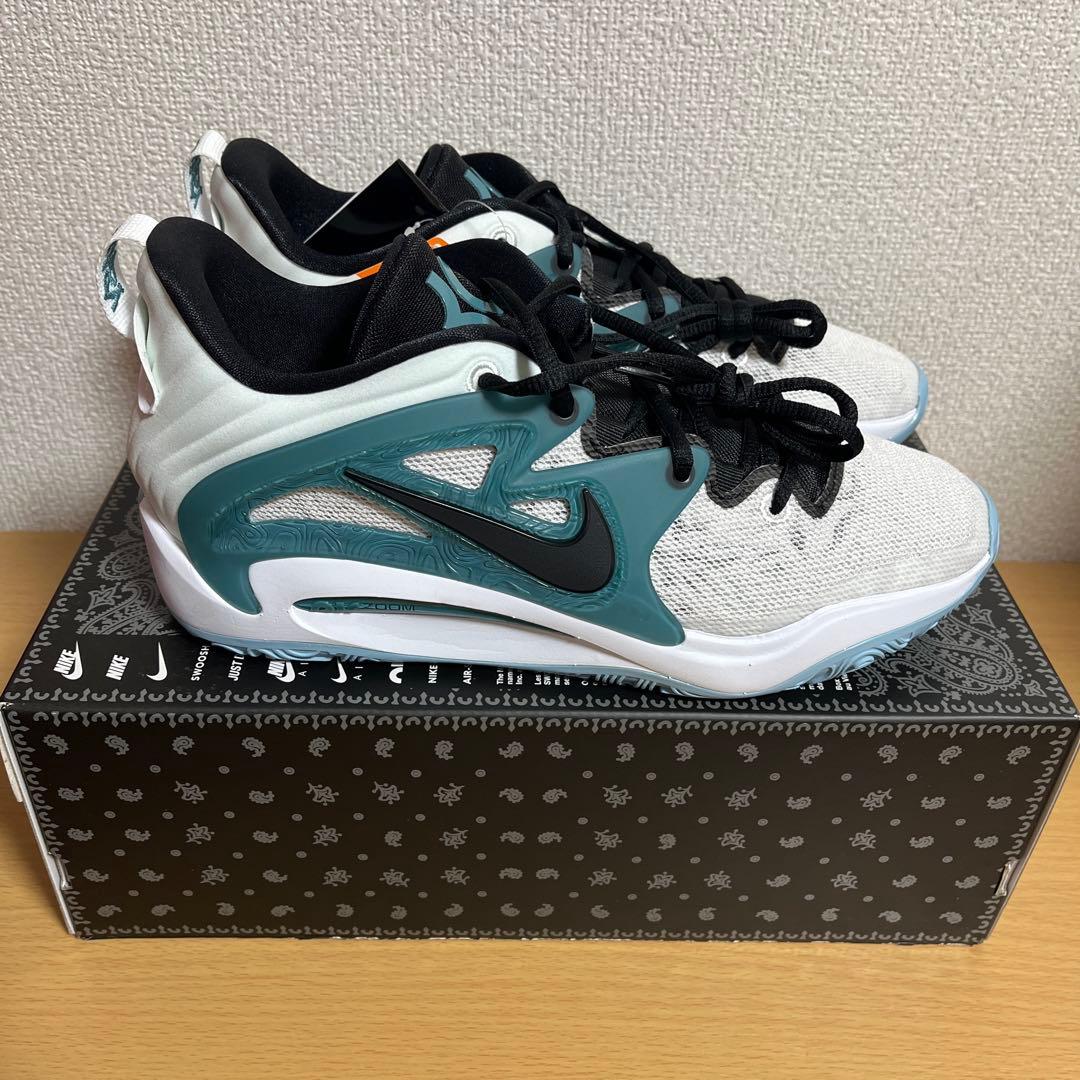 新品 NIKE KD15 EP 白 25.5cm
