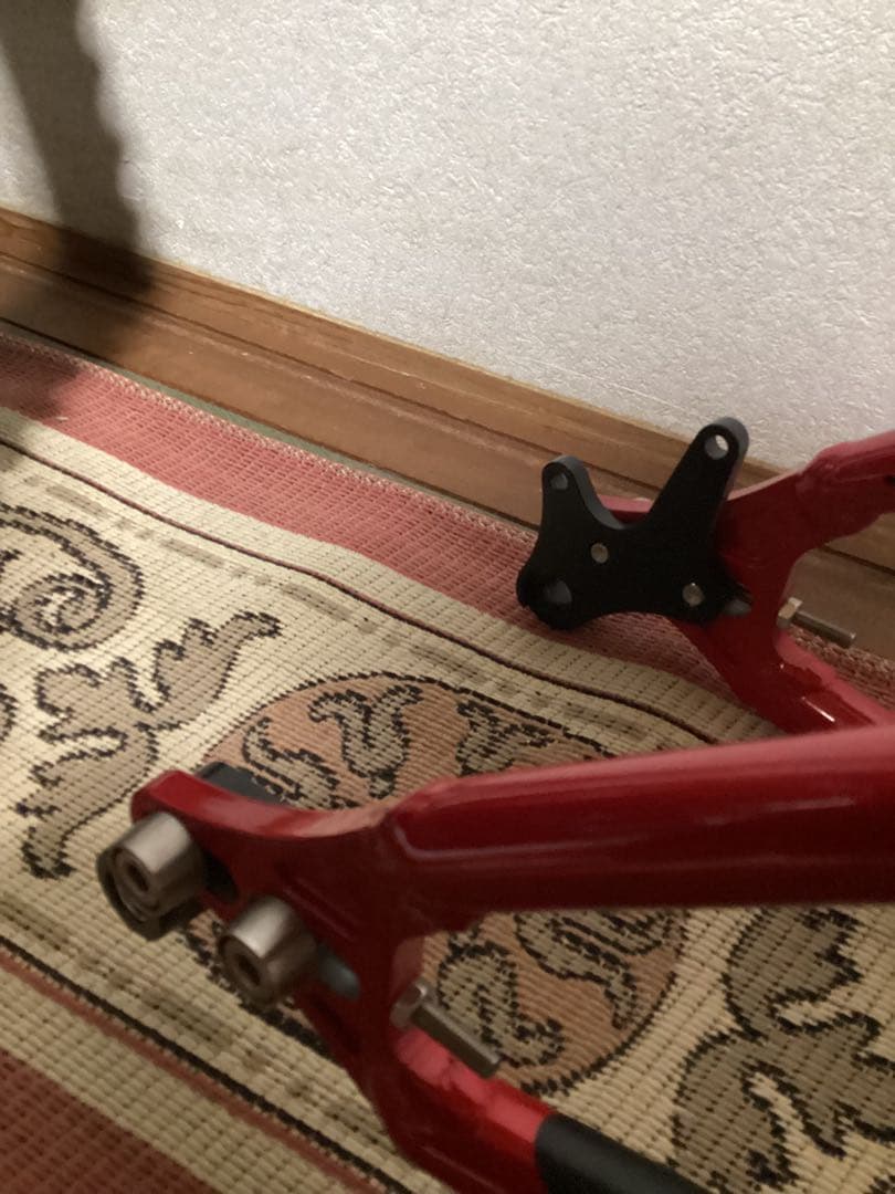 定価8万以上！未使用KONA フレーム レッド/パープル