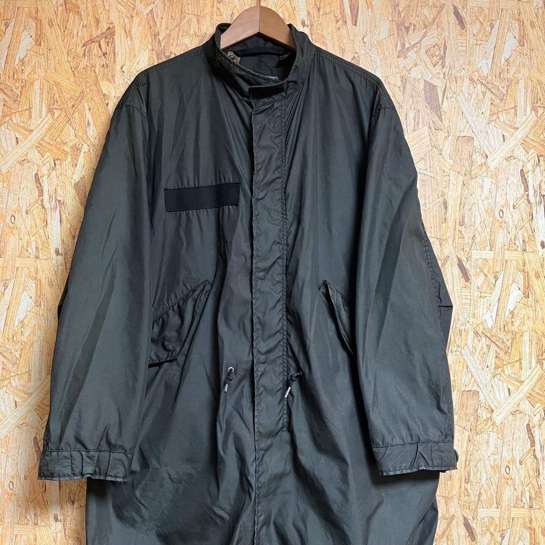 後染めブラック U.S.ARMY M65 フィッシュテールパーカ　米軍実物