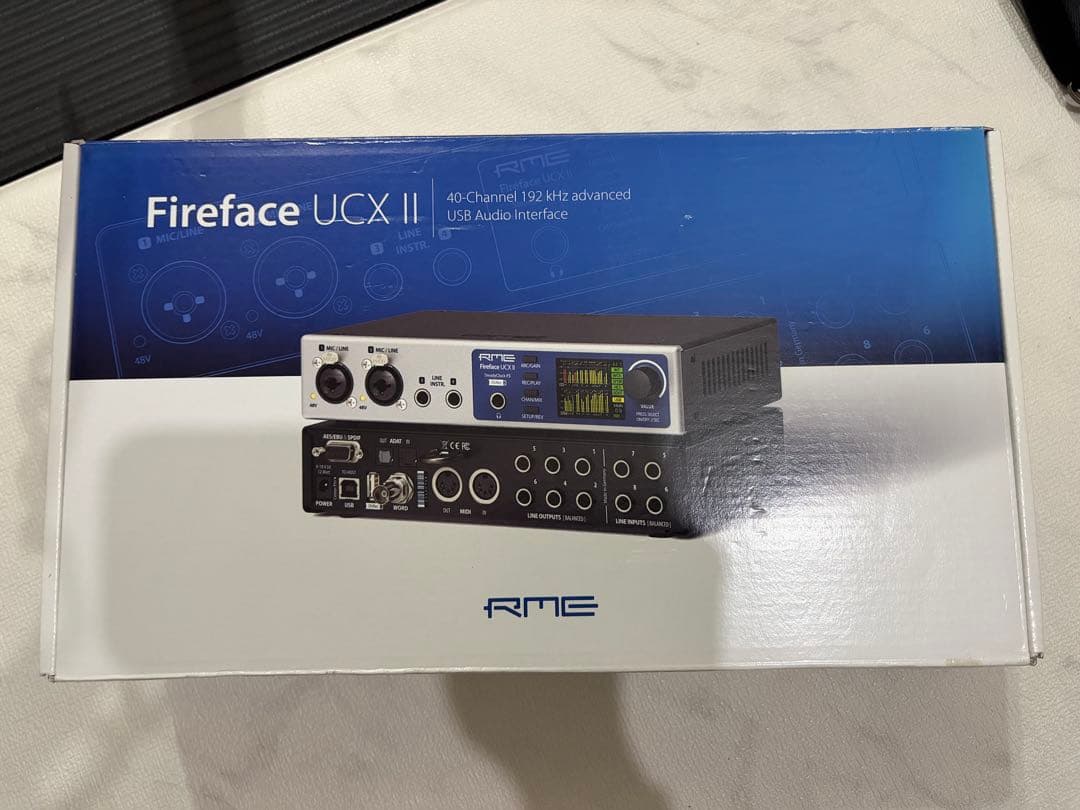 RME Fireface UCX II オーディオインターフェイス