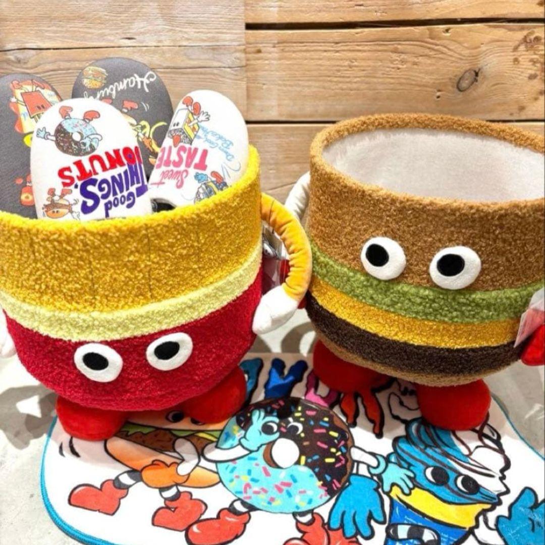 ニコアンド niko and… フレーバーズ スタンドバスケット ブラウン