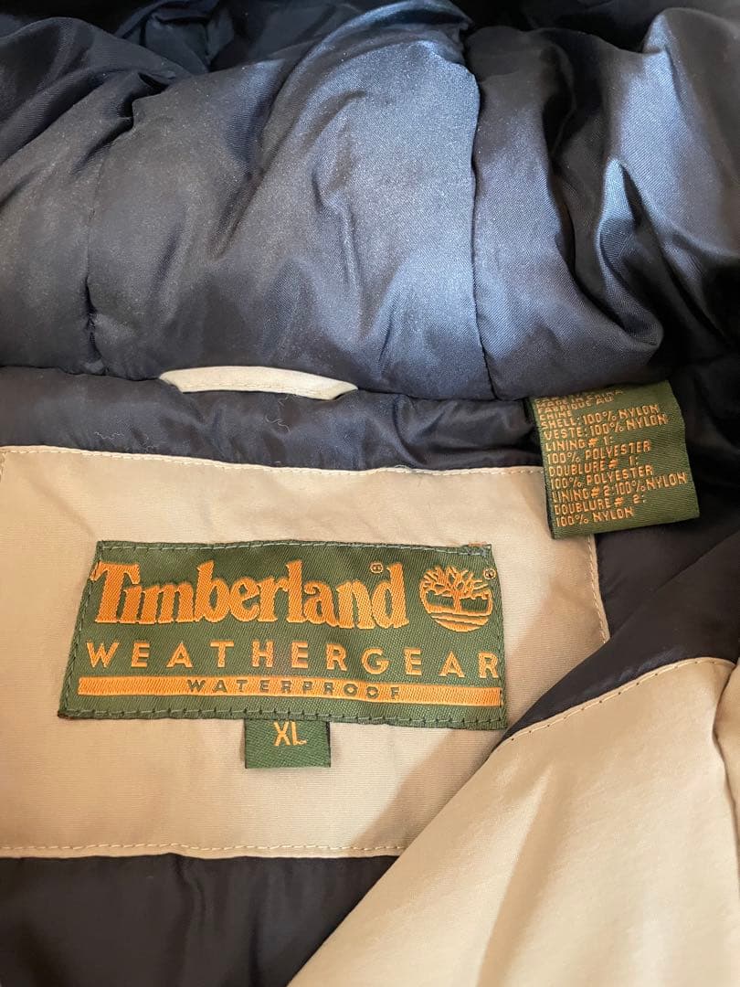 90s Timberland Weathergear XL ダウンジャケット