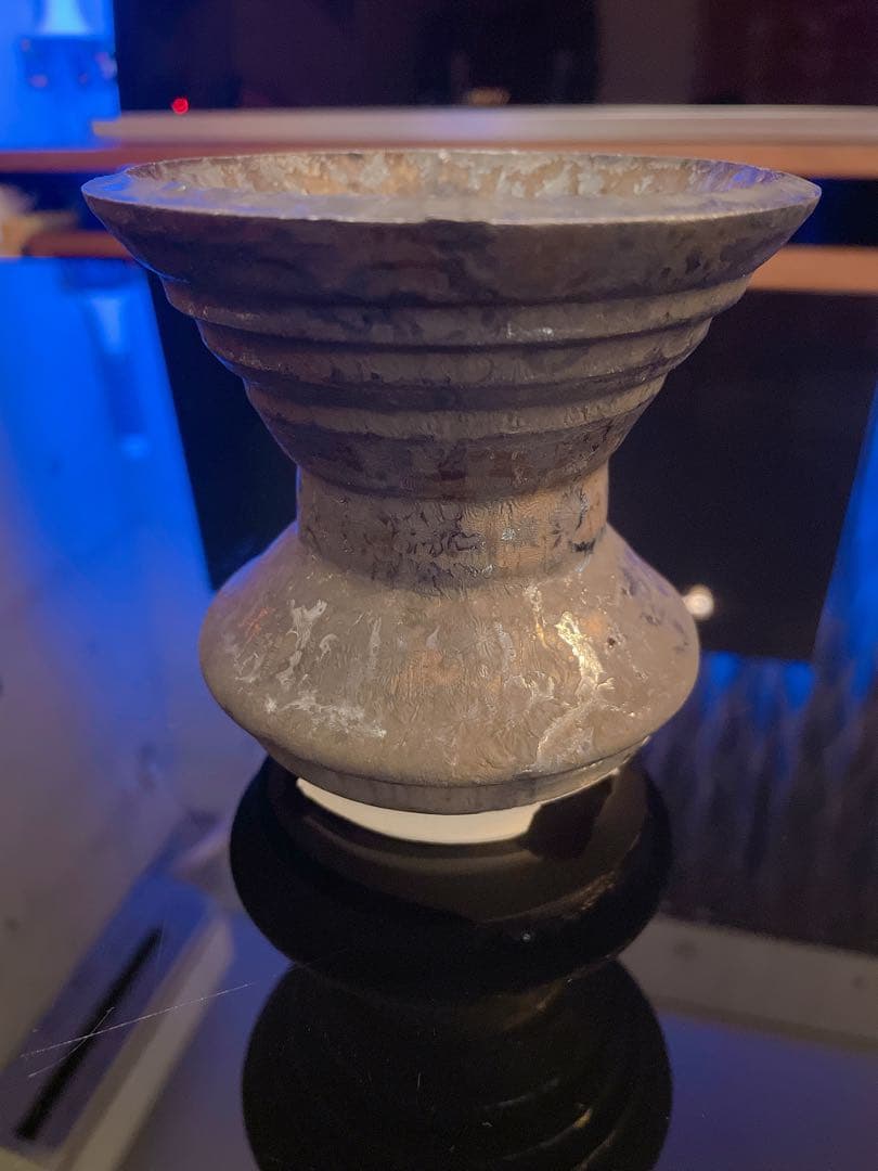 姫野翔太 【 未使用 】 【 天の銀彩 】 作家鉢 植木鉢