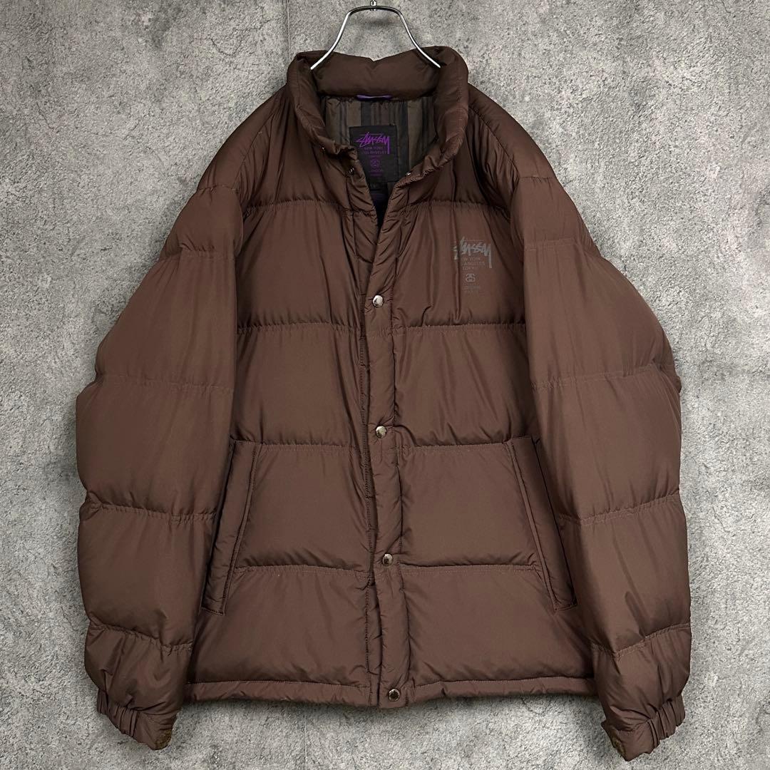 stussy 00s DELUXE ワールドツアー フード ダウンジャケット - メルカリ