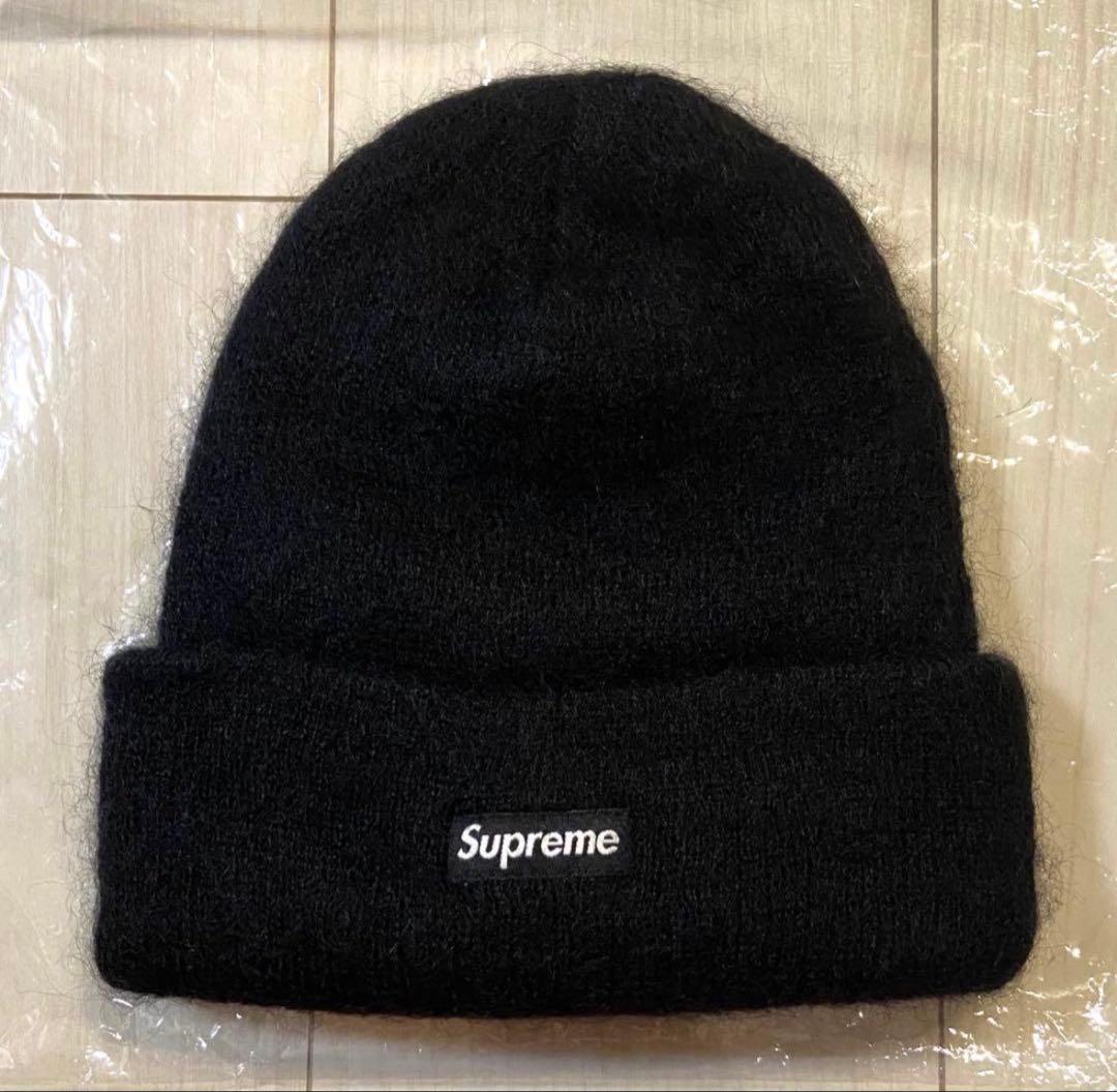 Supreme Mohair Beanie Black 黒 - メルカリ