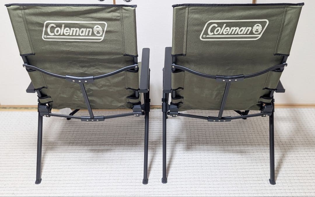 Coleman コールマン レイチェア オリーブ チェア 2脚セット
