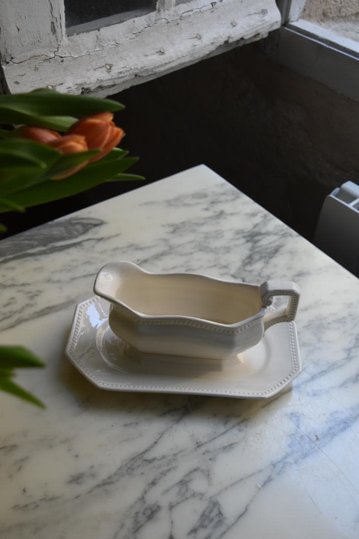 超美品サルグミンヌ オクトゴナル ソーシエ フランスアンティーク