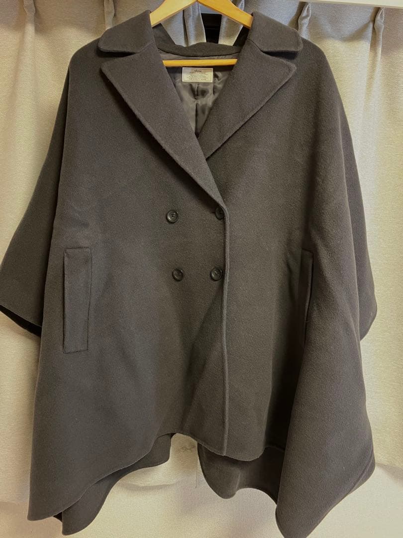 JOURNAL STANDARD relumeコートアウターポンチョグレー