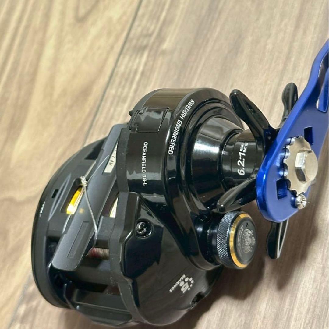 Abu Garcia OCEANFIELD BG ベイトリール アブガルシア - メルカリ