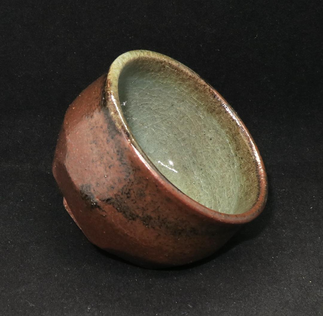 ぐい吞み（お猪口、酒杯）作家物 村越久子作 雪しろ窯 長野県上田市