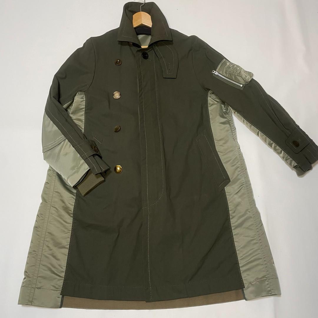 sacai サカイ　MA1ドッキング　ミリタリー　コート