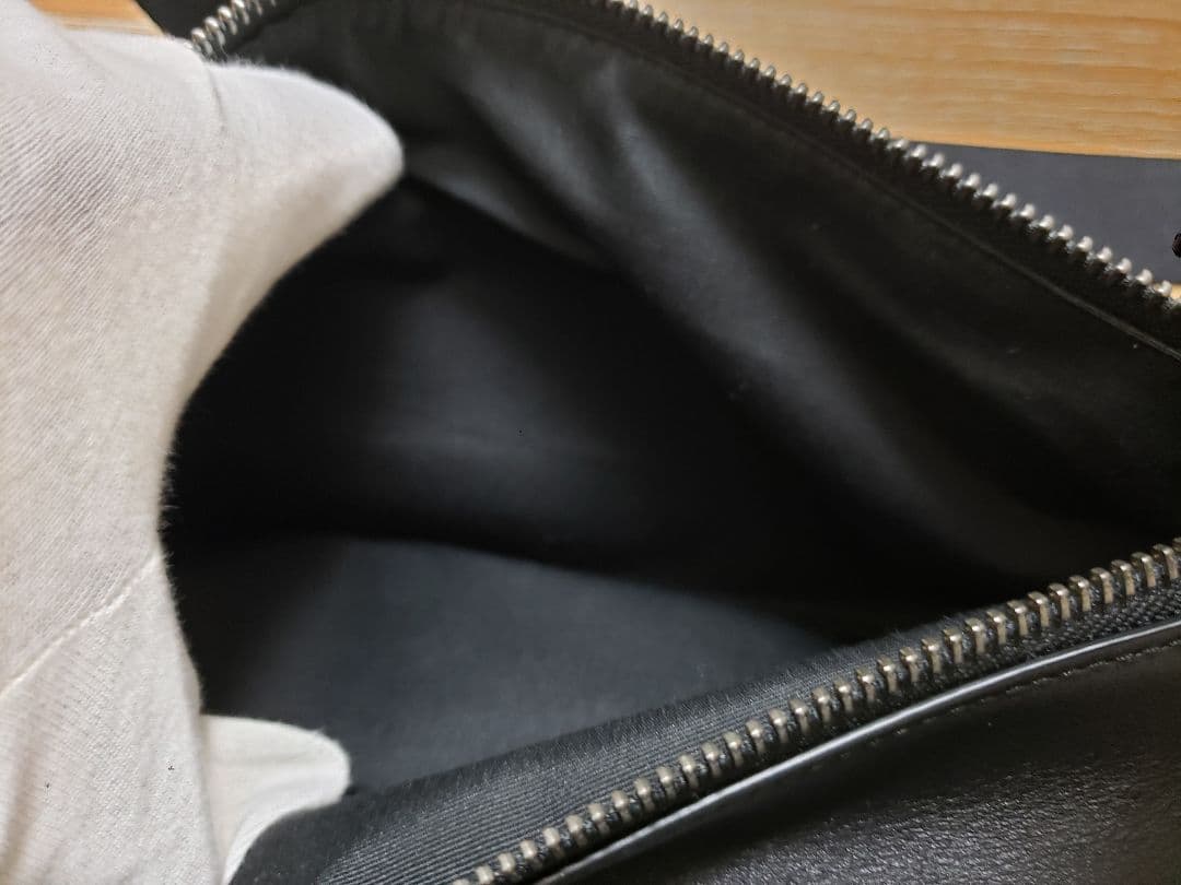 COACH ボディバッグ ブラック ロゴパターン