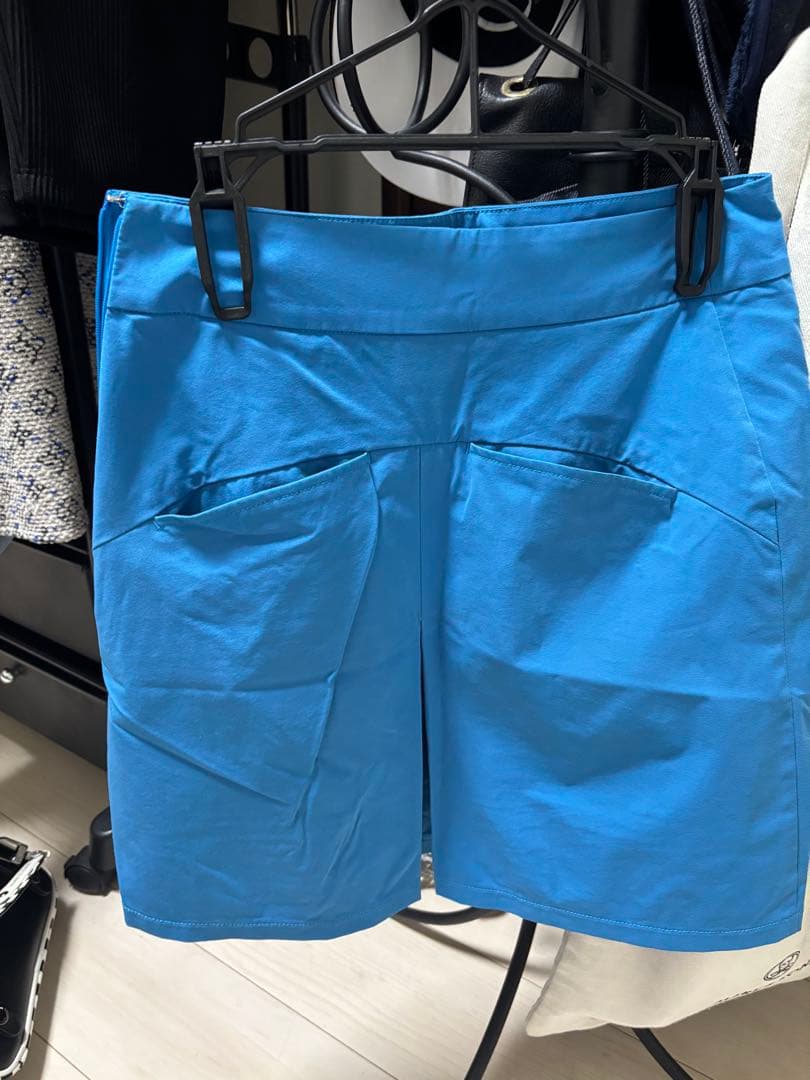 mutaネイビー ポロシャツ ブルー スカート セット