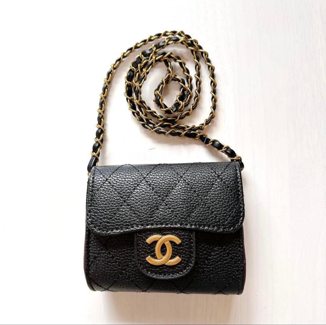 新品未使用 CHANEL ノベルティ チェーンポーチ - メルカリ