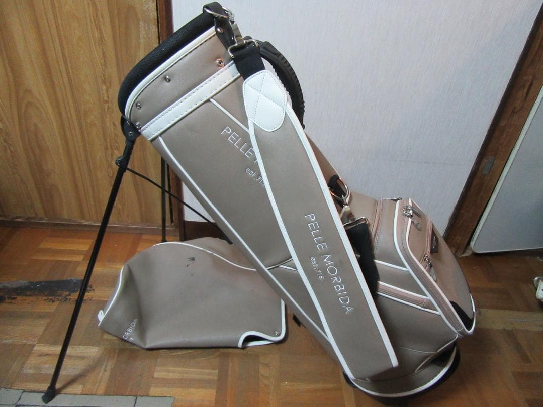 ★希少★PELLE MORBIDA★ペッレモルビダ★スタンドバック★ベージュ★