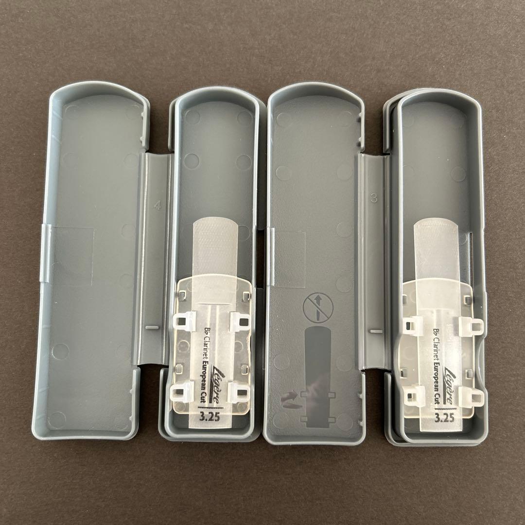 レジェールリード　B♭クラリネット 3.25 4枚セット