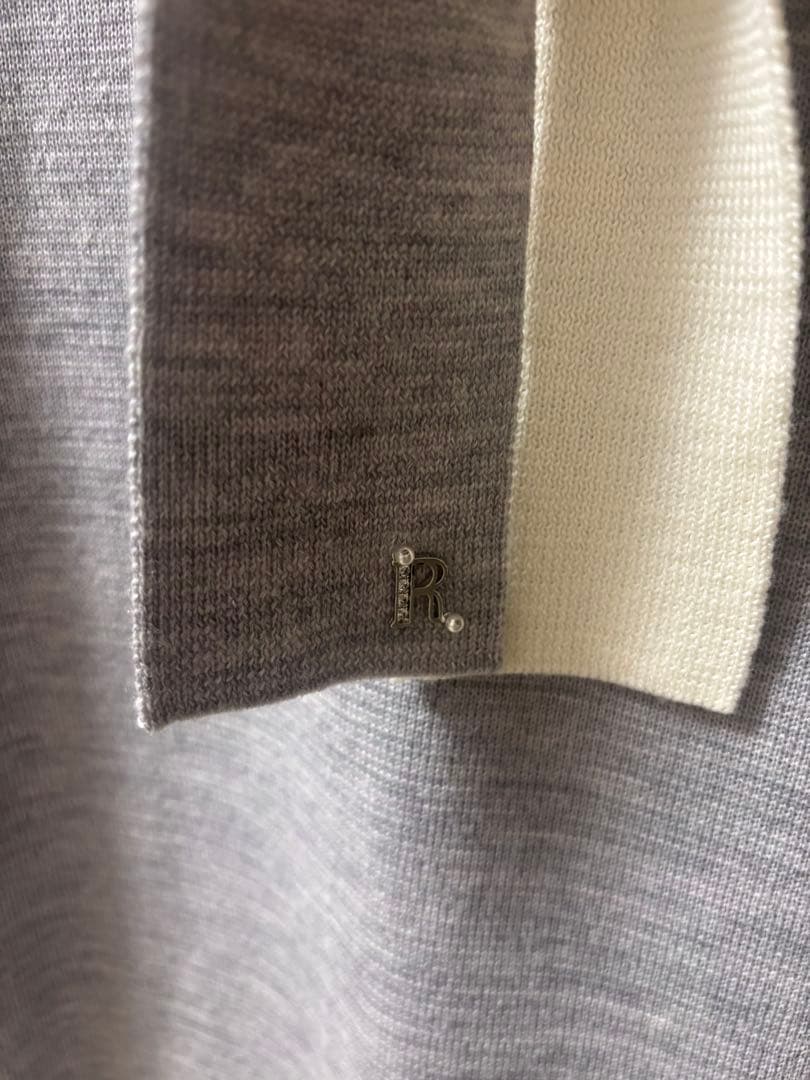 Rene ルネニットワンピース　グレー　34サイズ